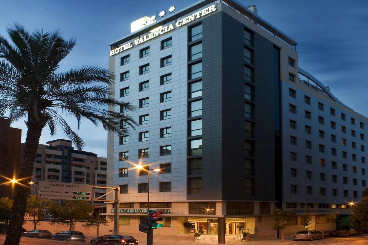 Nh Valencia Center Hotell Exteriör bild